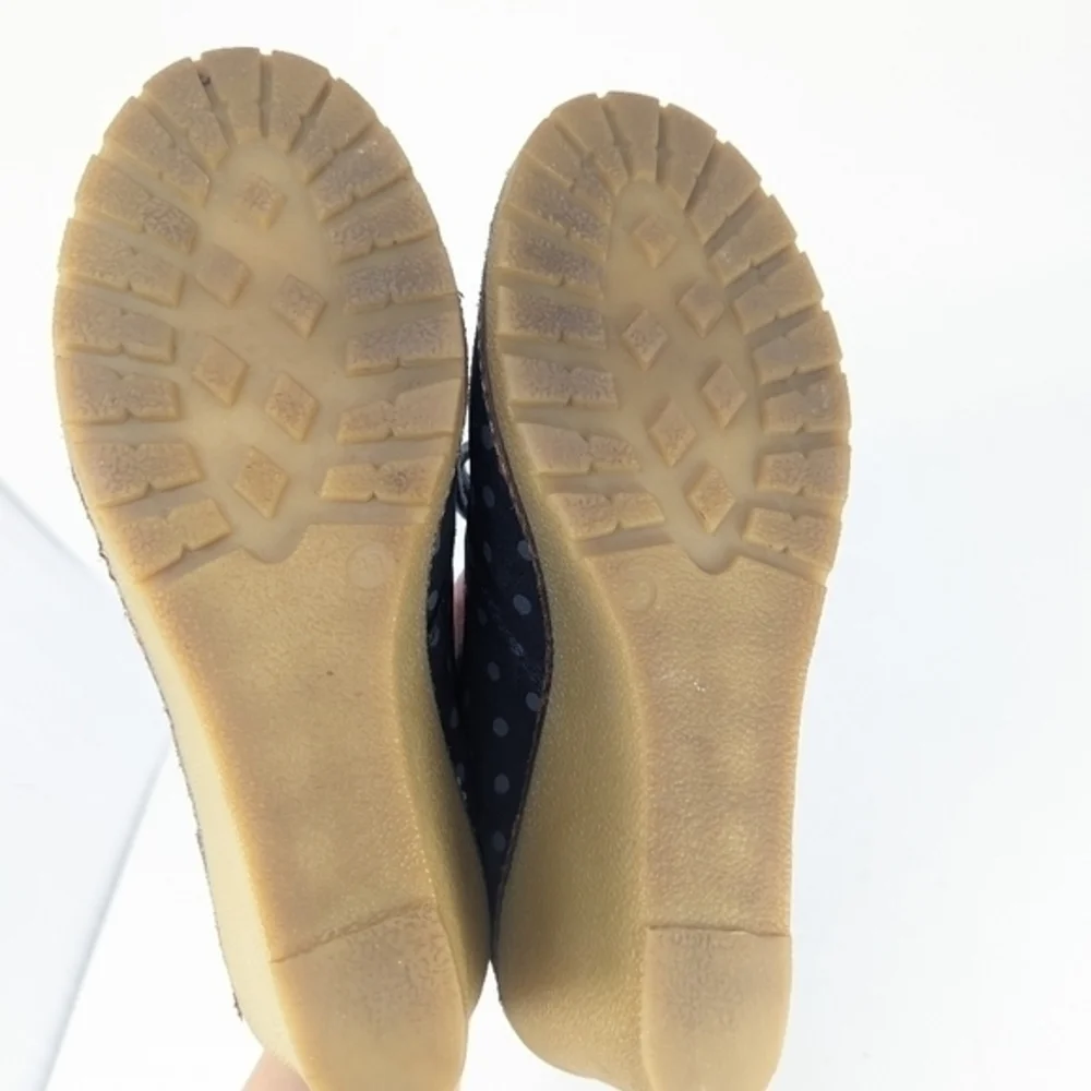 Boden polkadot suede  wedge‎  sneakersize 9.5/39 EU